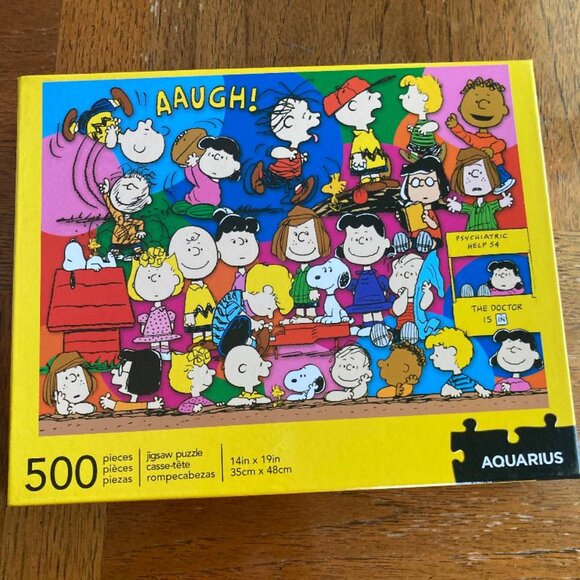 3 Peanuts Puzzles - 500 piece puzzles - Picture 5 of 5